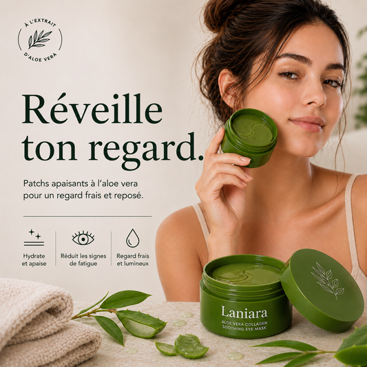 Patchs Yeux Collagène à l'Aloe Vera