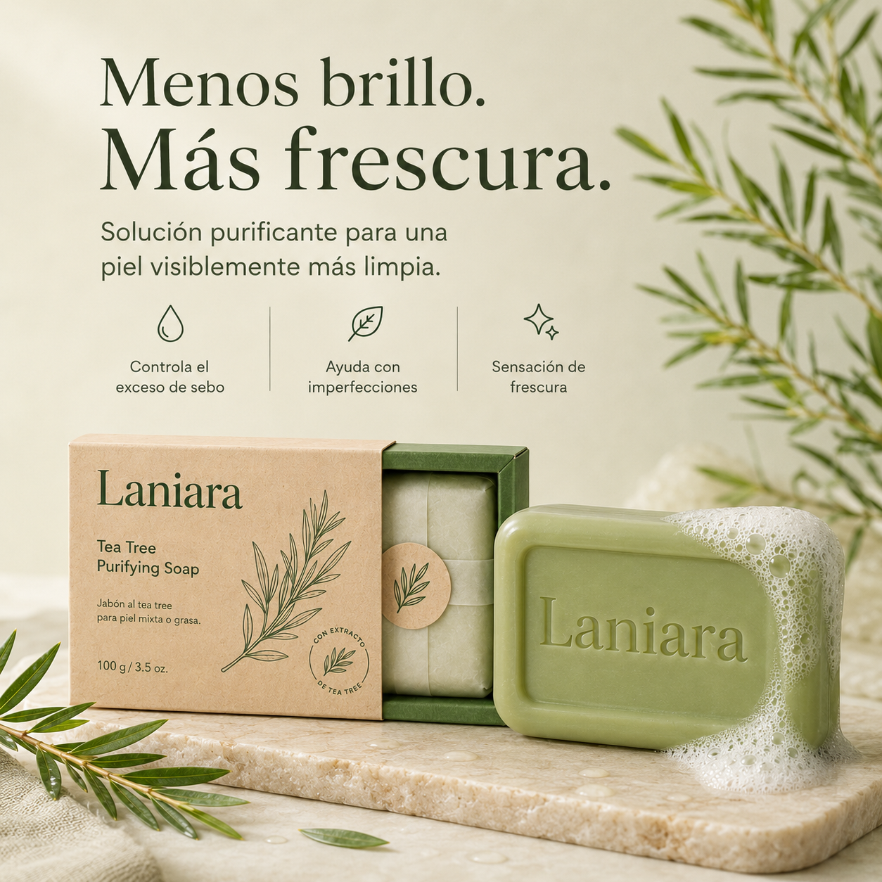 Jabón Purificante Tea Tree